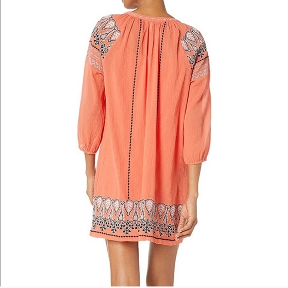 Joie Embroidered Dress size medium - Picture 3 of 9